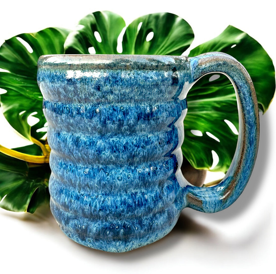 Denim Bubble Mug