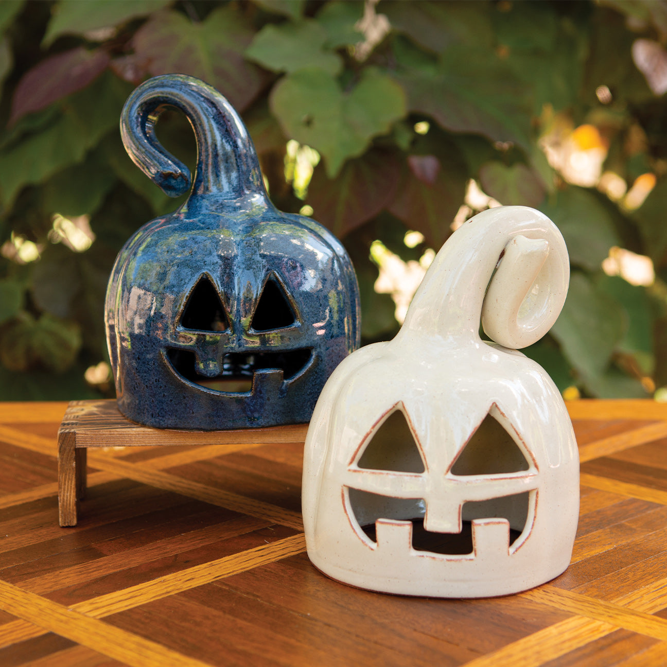 4.75” Creamy Forever Jack-O-Lantern