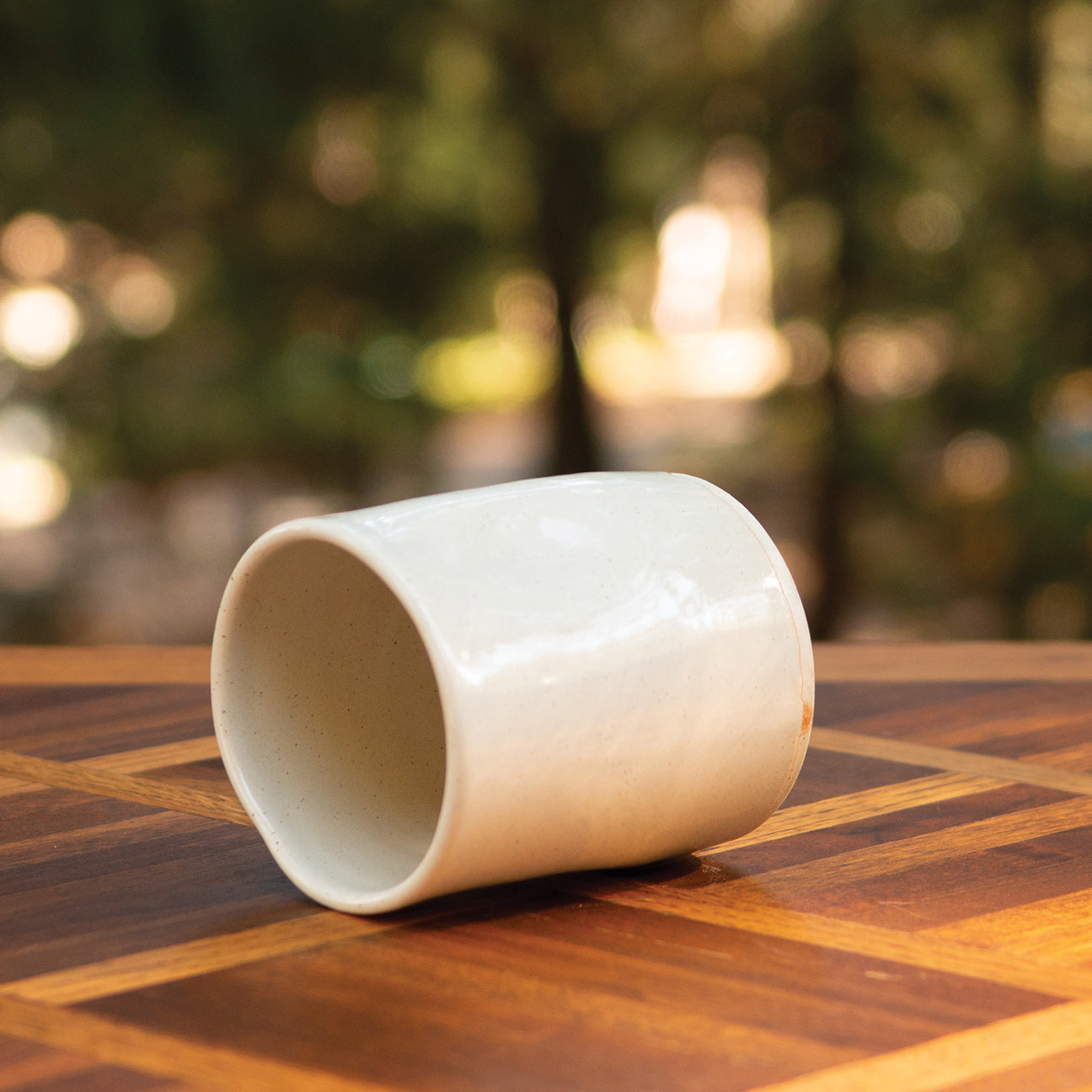 Cream Grip Tumbler