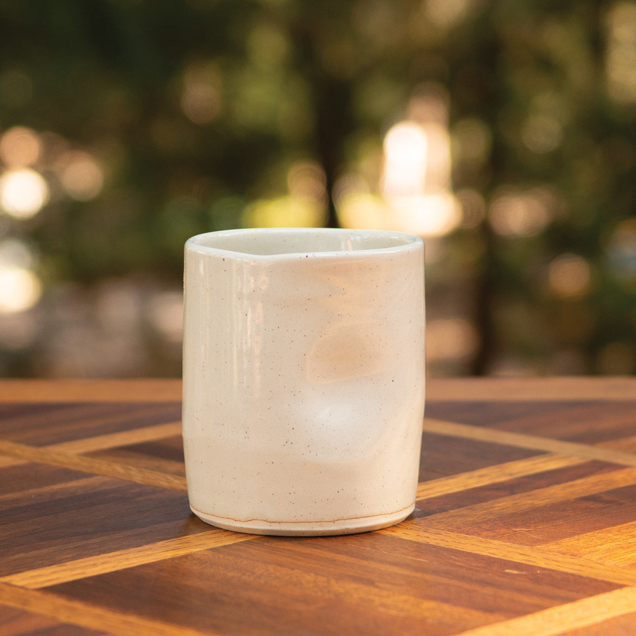 Cream Grip Tumbler