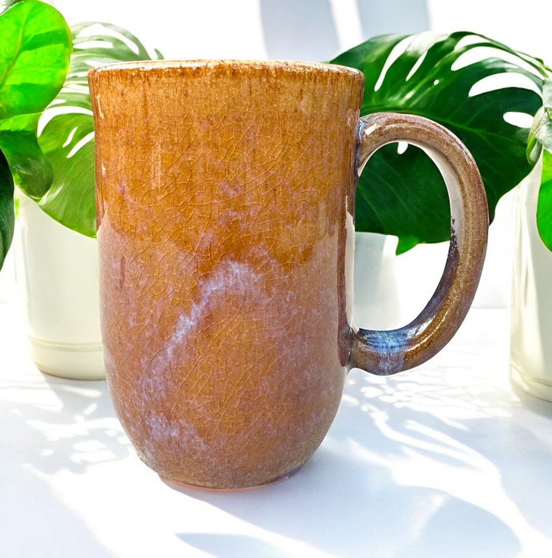 Orange Sunset Tall Simple Mug