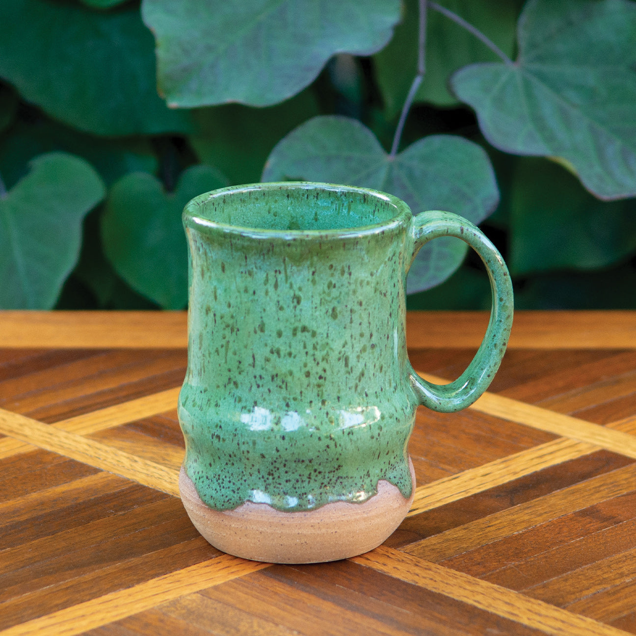 Olan's Green Bubble Base Mug