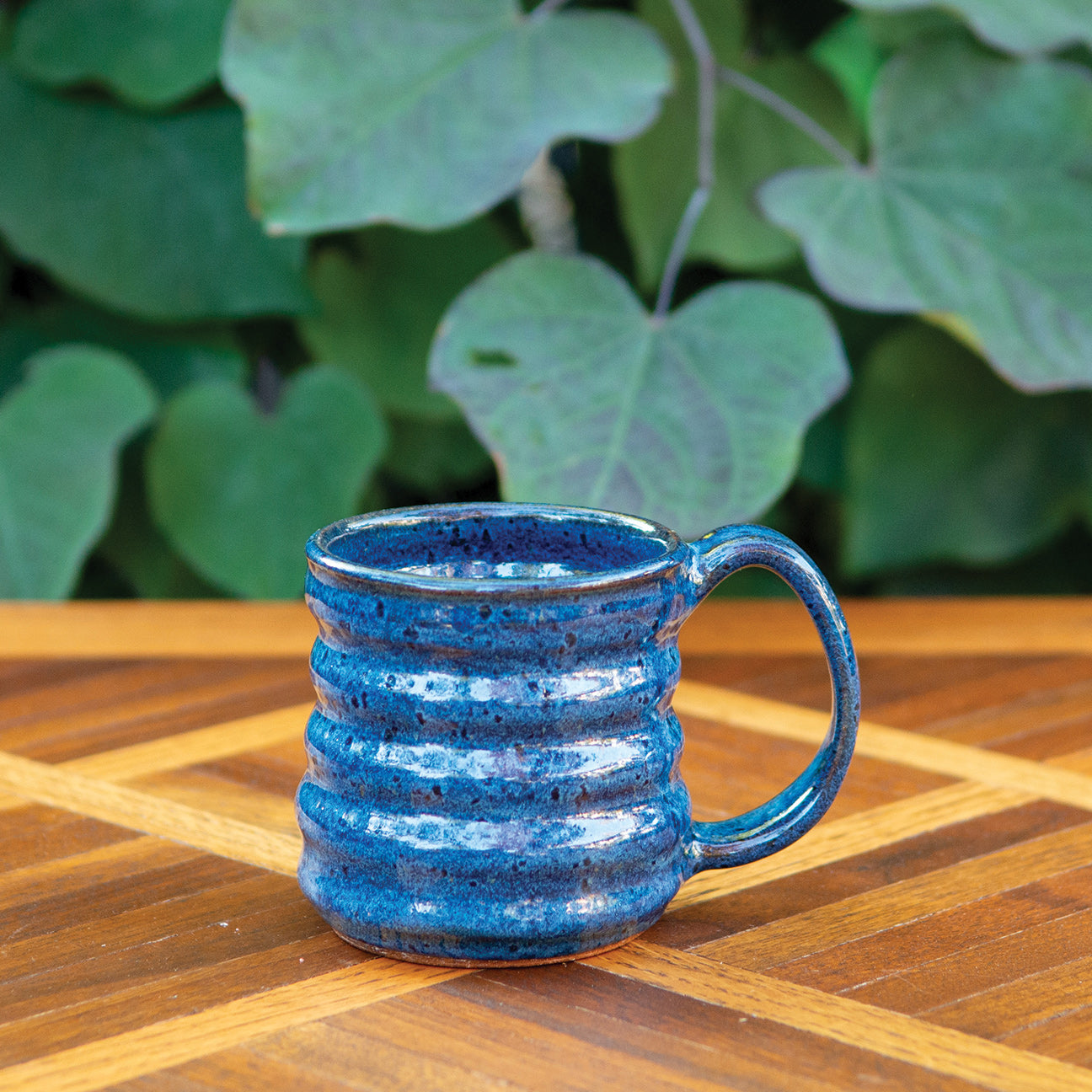 Squat Denim Bubble Mug