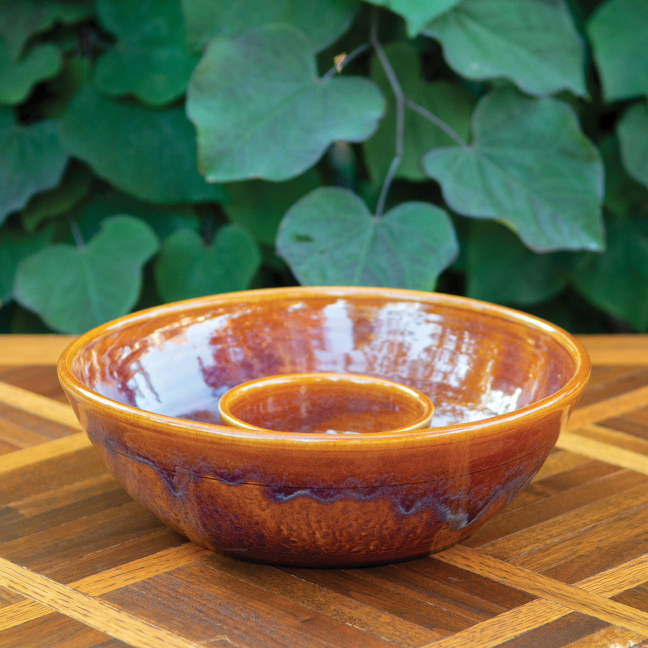 Sunset Chip & Dip Bowl