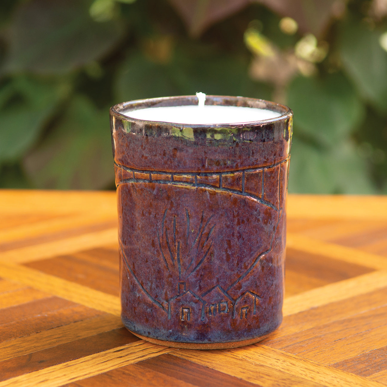 Eggplant Cabin Candle