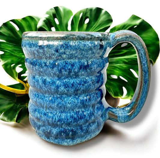 Denim Bubble Mug