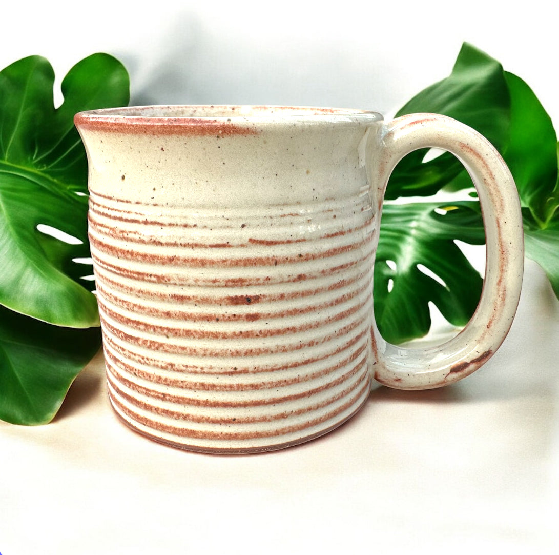 Cream Tin Can Mug