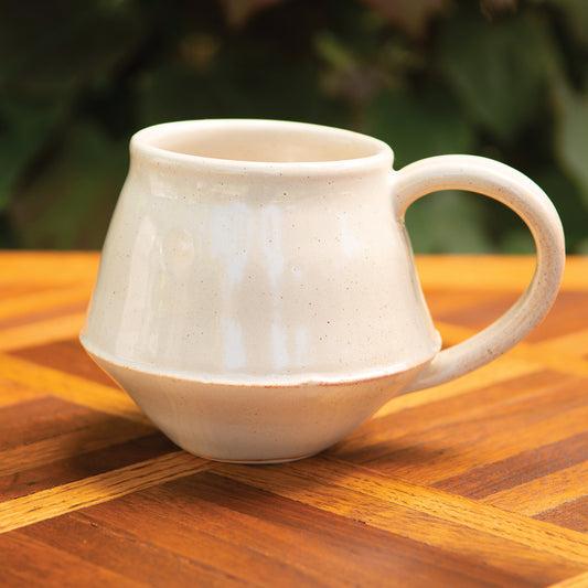 Cream Tall UFO Mug