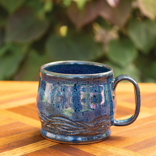 14oz Low Wave Denim Cauldron Mug