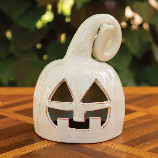 4.75” Creamy Forever Jack-O-Lantern