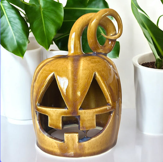 Orange Sunset Skinny Jack-O-Lantern