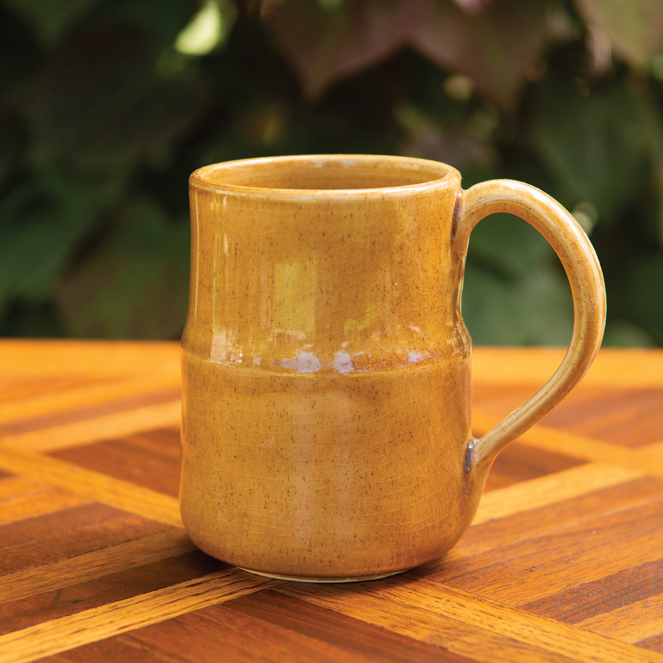 16oz Vintage Yellow Mid Bump Mug