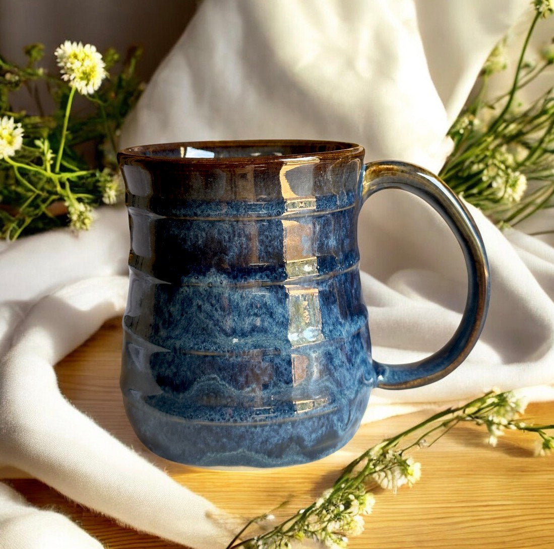 Denim Ruler Mug
