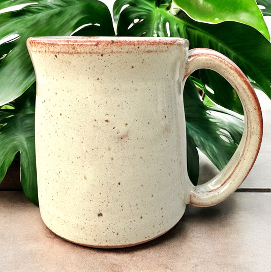 Cream Small Beaker Mug