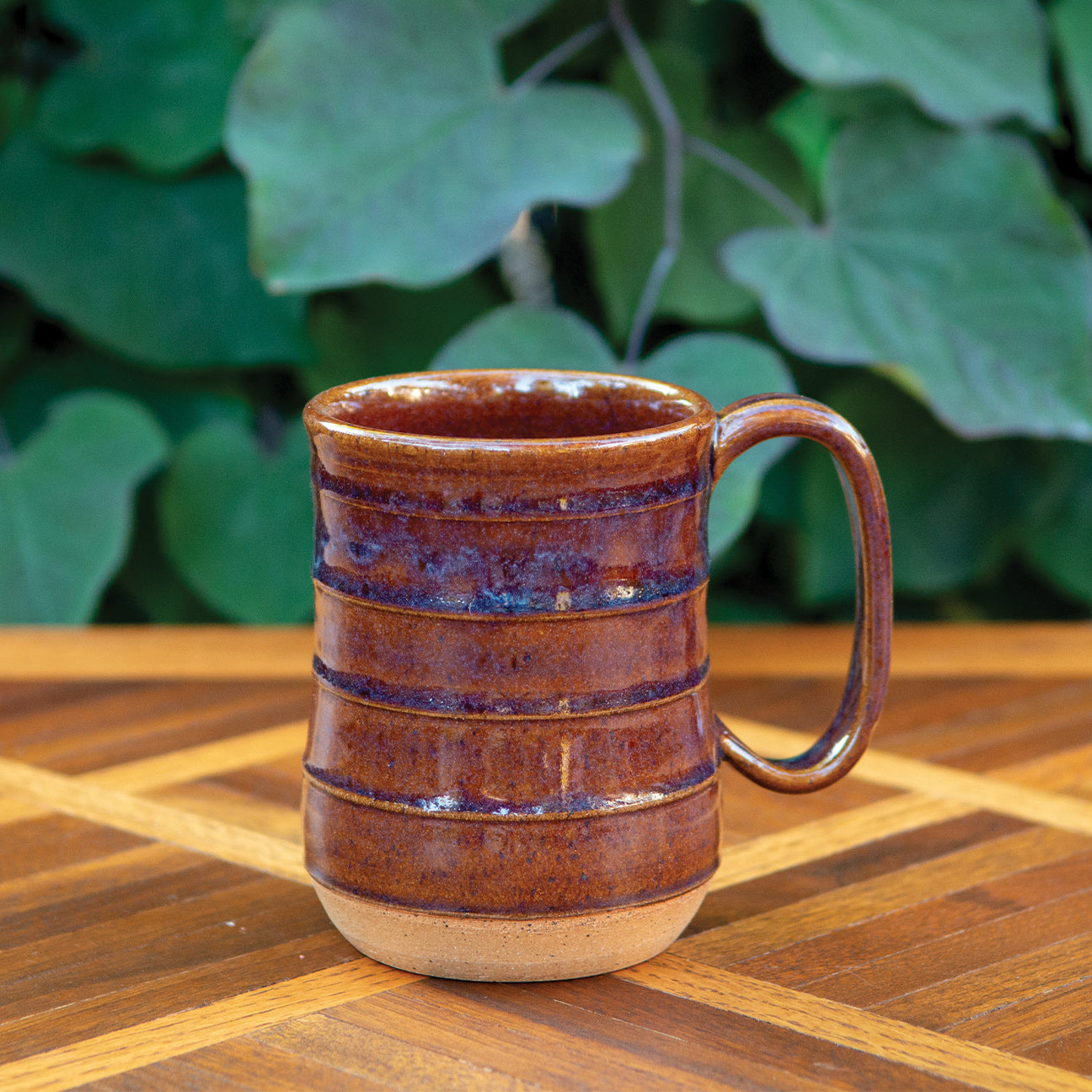 Eggplant Ribbed Mug