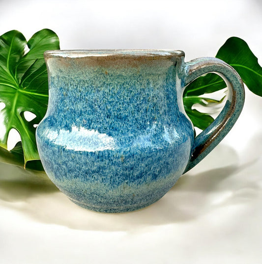 Ocean Round Belly Mug