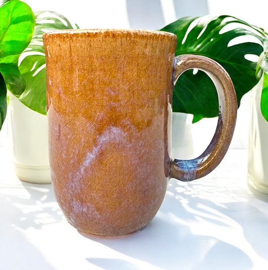 Orange Sunset Tall Simple Mug