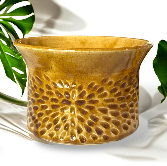 Ornage Sunset Sunburst Planter