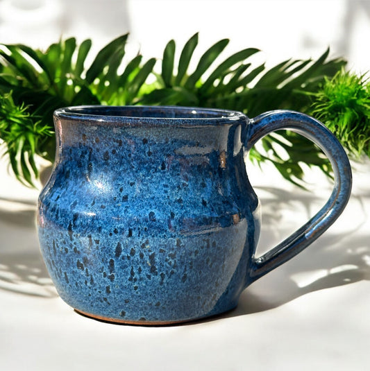 Denim Round Bellied Mug