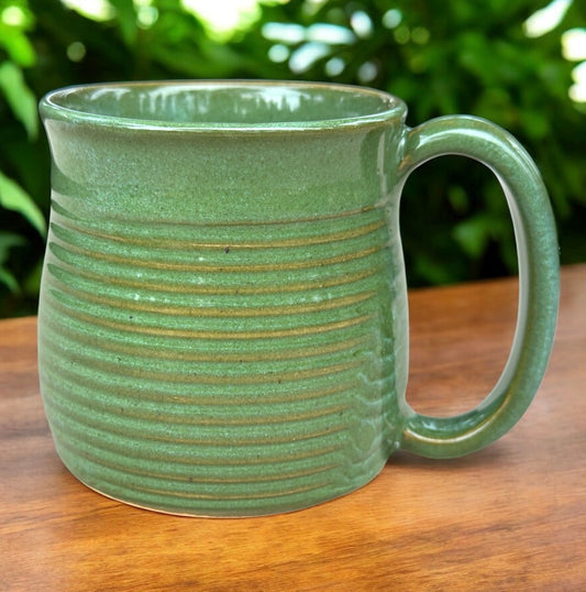 Olan's Green Tin Can Mug