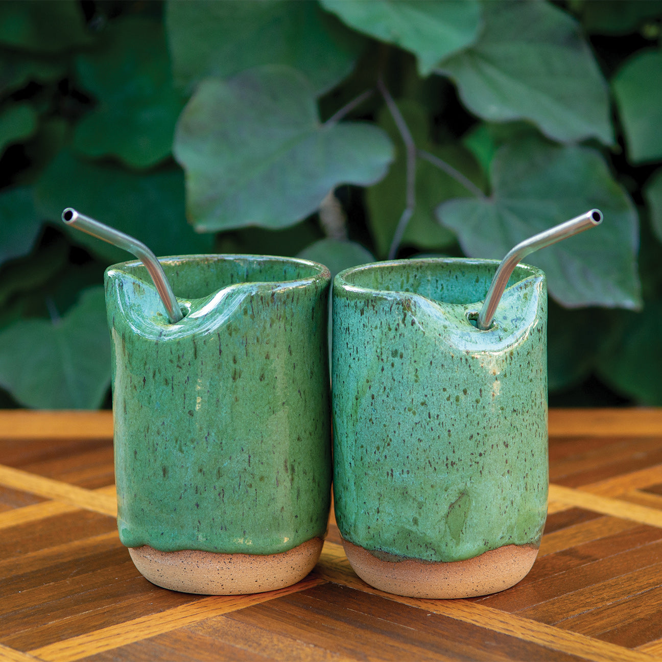 Olan's Green Straw Cup