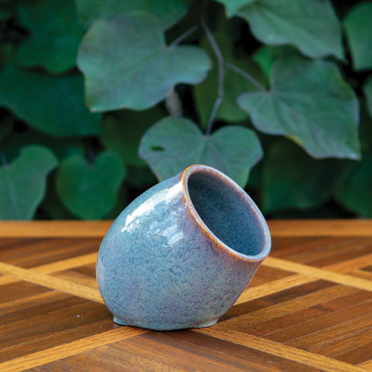 Slate Blue Salt Pig