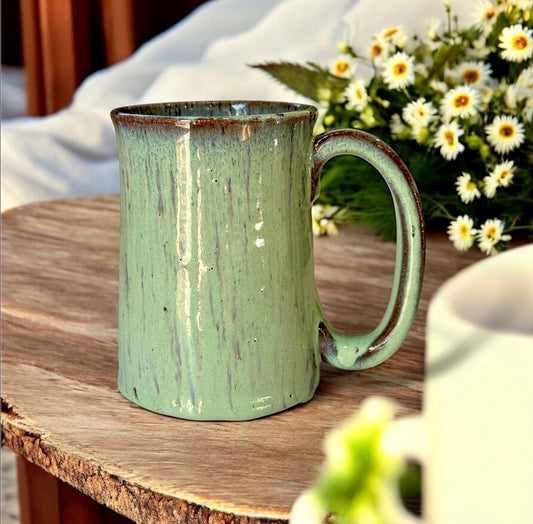 Spearmint Leopard Classic Mug