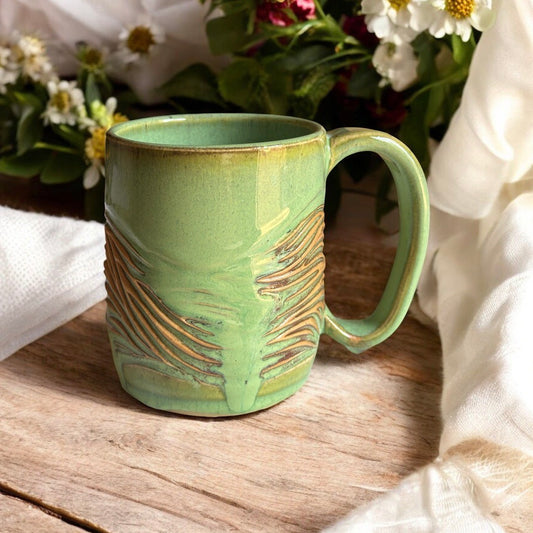 Spearmint Wave Mug