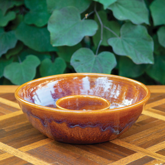 Sunset Chip & Dip Bowl